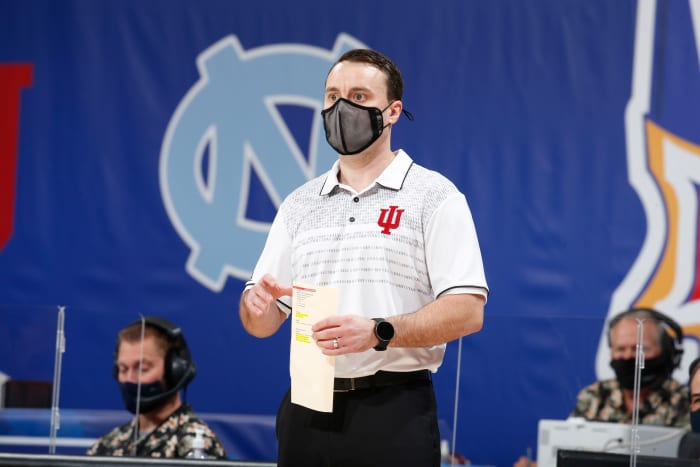 Indiana coach Archie Miller said Texas' defense took them out of everything they wanted to do. (Photos courtesy of IU Athletics)